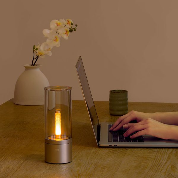 Modern Touch Control LED Night Lamp – Adjustable Brightness & Mood