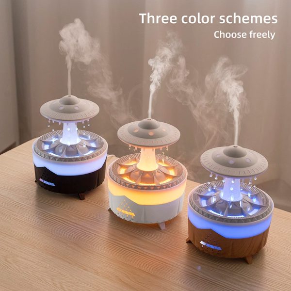 Raindrop Aroma Diffuser – Essential Oils Humidifier for Relaxation