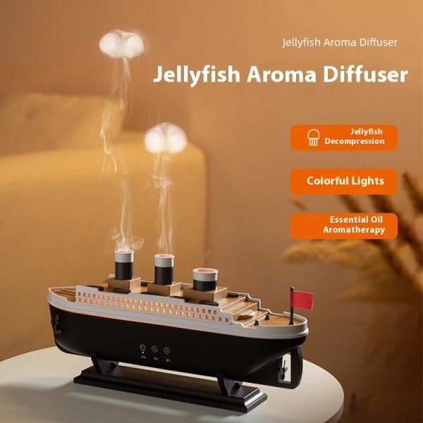 Retro Ship Ultrasonic Aroma Diffuser & Humidifier